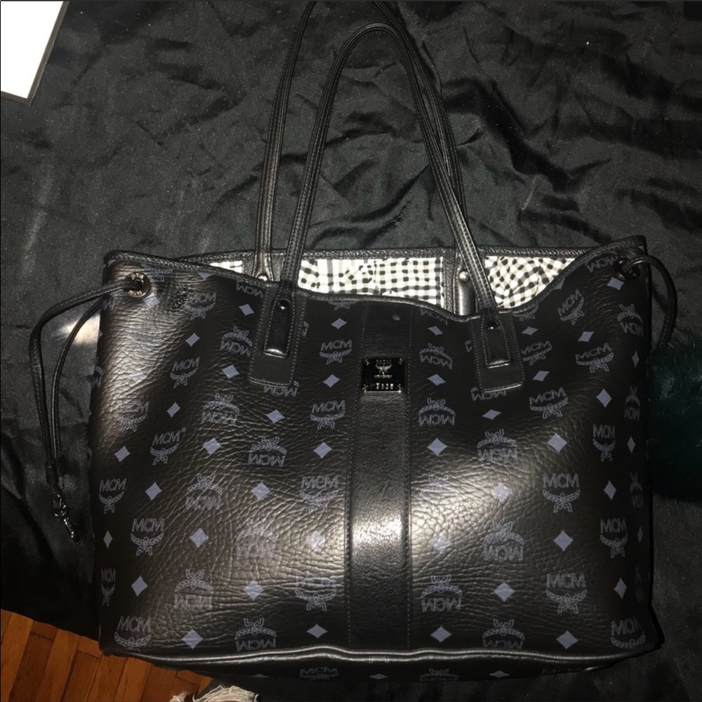 Mcm tote bag and pouch, price negotiable
